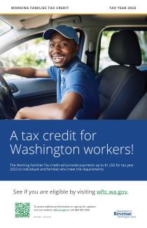 Working families tax credit General Awareness poster